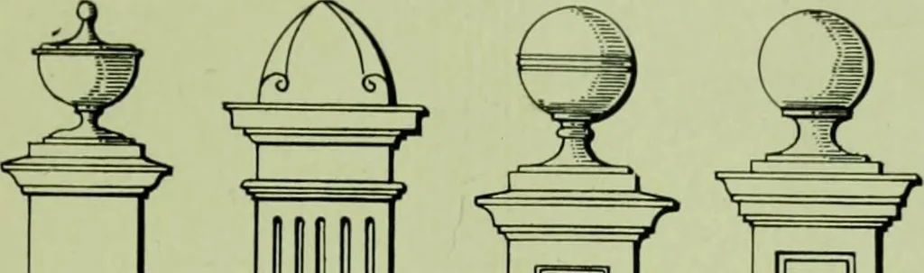An illustration from Millwork catalogue : makers of the original patent dowelled doors, sash, blinds, fine interior finish, store and office fixtures, bank counters, dealers in lumber, etc, 1904, leaf 206