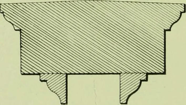 An illustration from Millwork catalogue : makers of the original patent dowelled doors, sash, blinds, fine interior finish, store and office fixtures, bank counters, dealers in lumber, etc, 1904, leaf 213