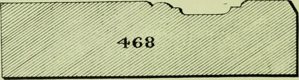 An illustration from Millwork catalogue : makers of the original patent dowelled doors, sash, blinds, fine interior finish, store and office fixtures, bank counters, dealers in lumber, etc, 1904, leaf 227