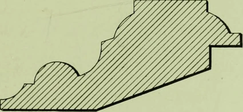 An illustration from Millwork catalogue : makers of the original patent dowelled doors, sash, blinds, fine interior finish, store and office fixtures, bank counters, dealers in lumber, etc, 1904, leaf 70