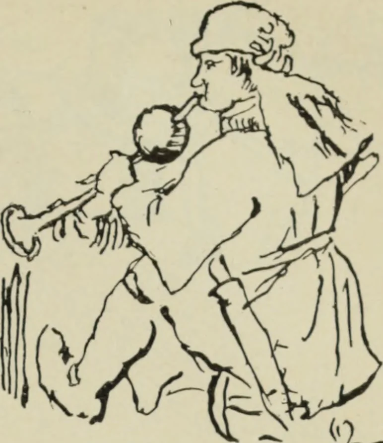An illustration from MinÄ«atiÍ¡ury KenigsbergskoÄ­ liÍ¡etopisi : arkheologicheskÄ«Ä­ ÄtiÍ¡ud : s prilozhenÄ«em trekh fototipicheskikh tablitÍ¡s, 1905, leaf 58