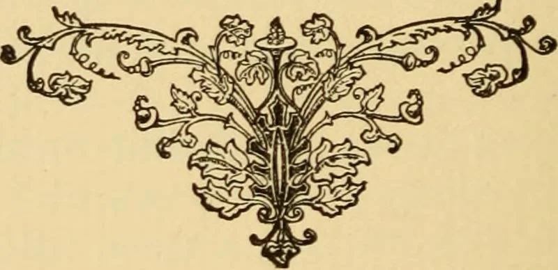 An illustration from The mind and the body, 1905, leaf 153