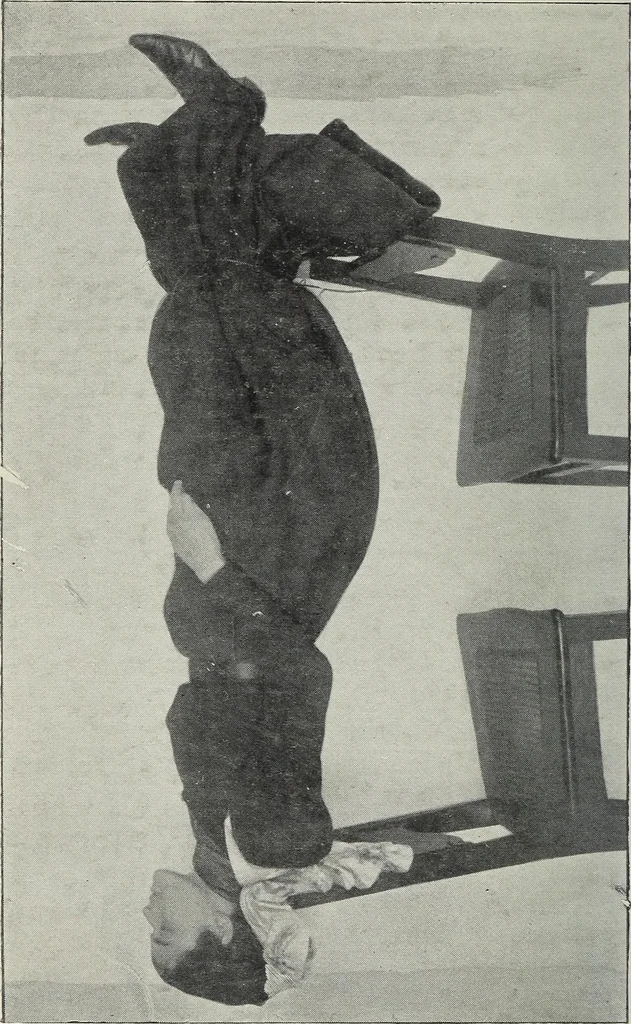 An illustration from Mind and body; hypnotism and suggestion applied in therapeutics and education, 1899, leaf 111