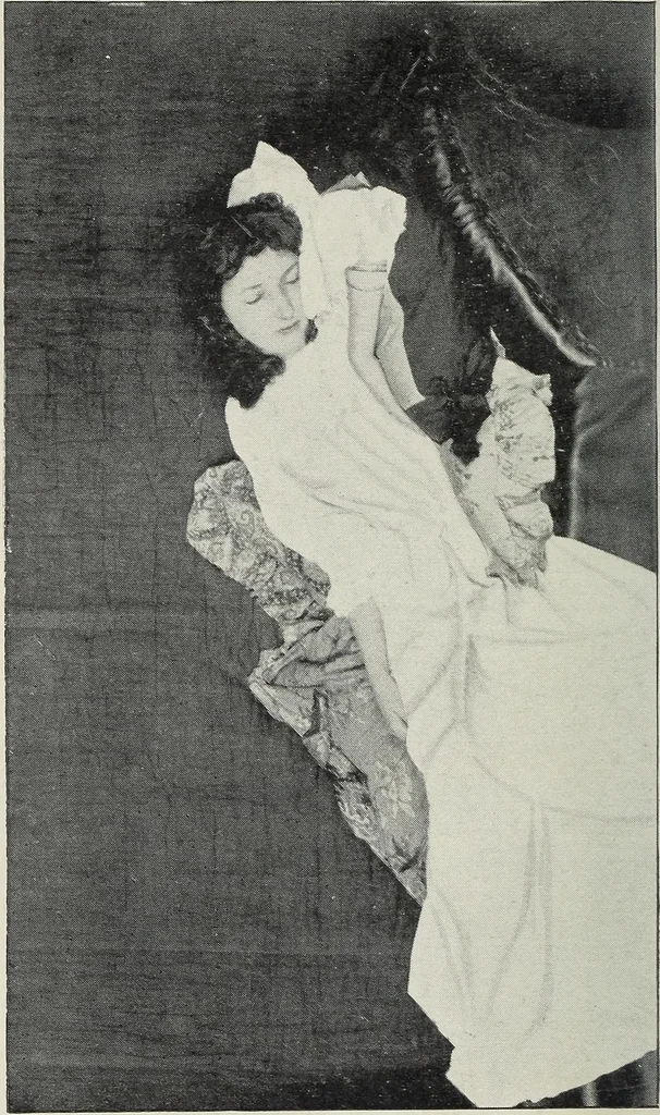 An illustration from Mind and body; hypnotism and suggestion applied in therapeutics and education, 1899, leaf 179