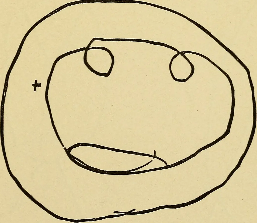 An illustration from Mind-reading and beyond, 1885, leaf 124