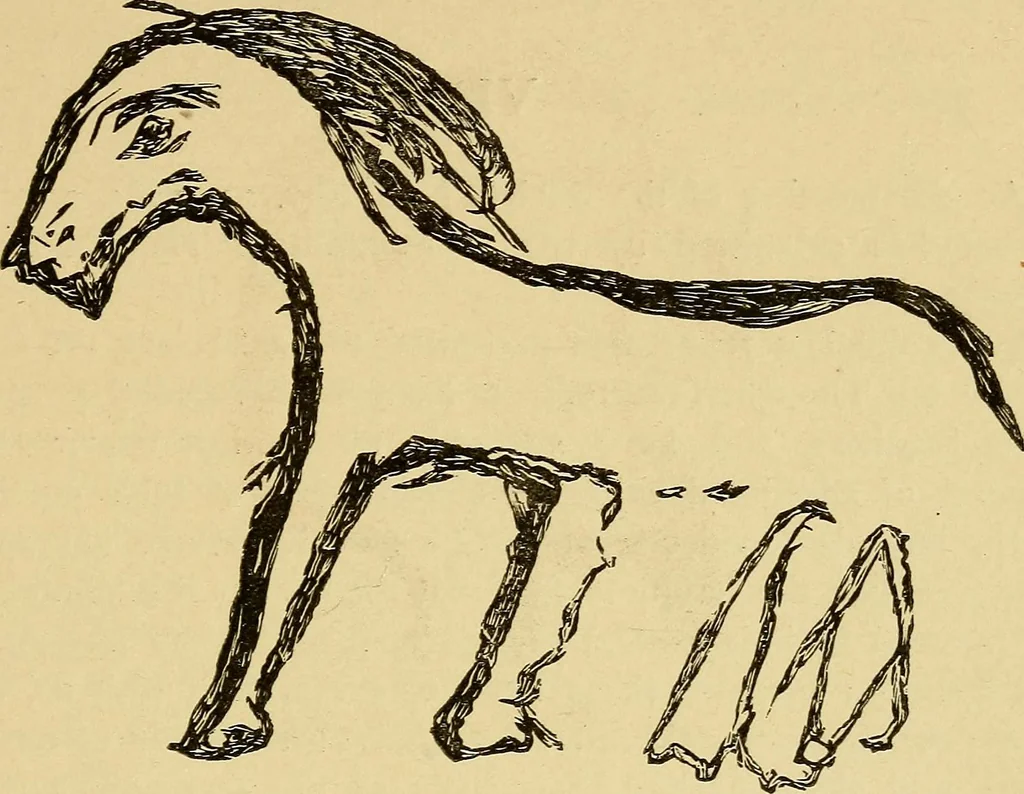 An illustration from Mind-reading and beyond, 1885, leaf 150