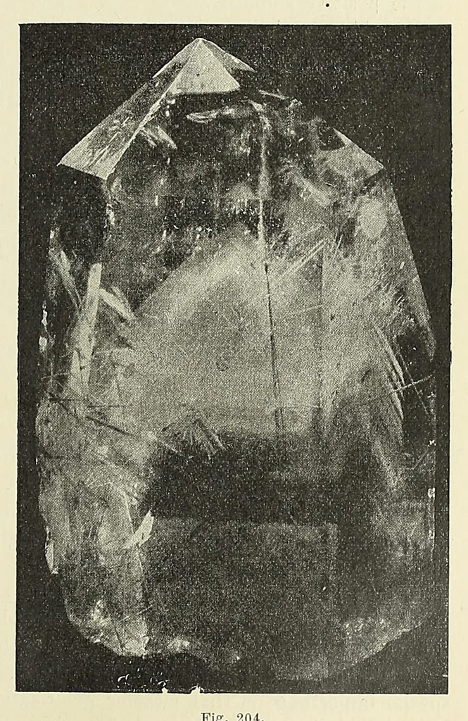An illustration from The mineral kingdom, 1912, leaf 279