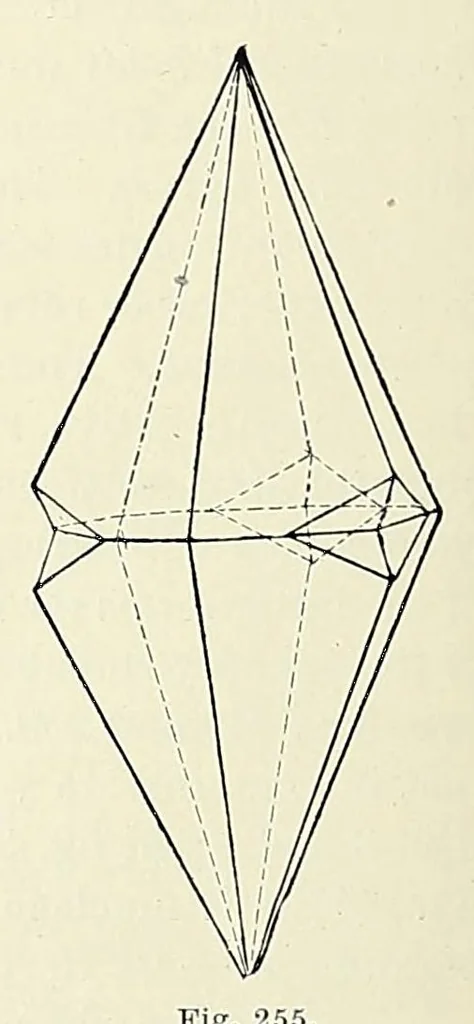 An illustration from The mineral kingdom, 1912, leaf 396