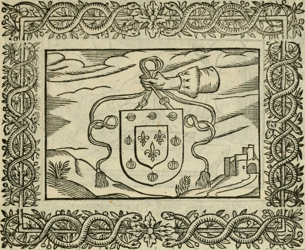 An illustration from Minerua Britanna, or, A garden of heroical deuises, furnished, and adorned with emblemes and impresa's of sundry natures : newly devised, moralized, and published, 1612, leaf 126
