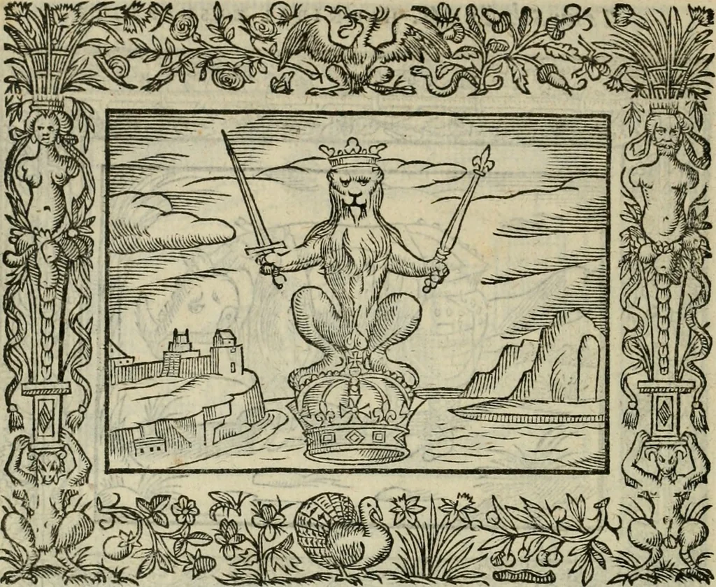 An illustration from Minerua Britanna, or, A garden of heroical deuises, furnished, and adorned with emblemes and impresa's of sundry natures : newly devised, moralized, and published, 1612, leaf 131