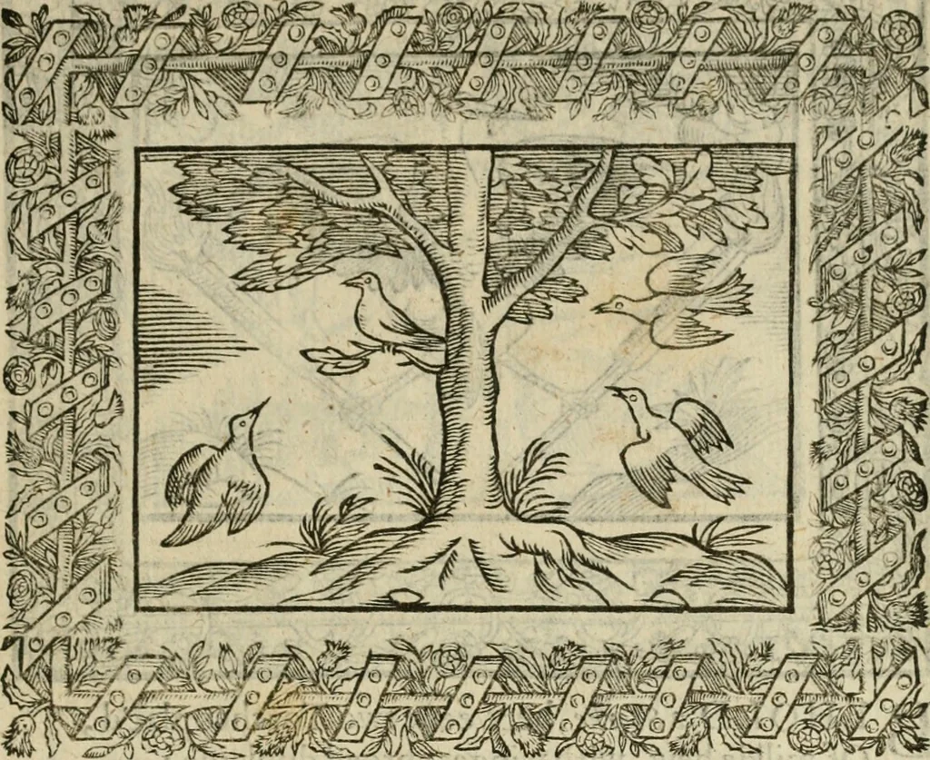An illustration from Minerua Britanna, or, A garden of heroical deuises, furnished, and adorned with emblemes and impresa's of sundry natures : newly devised, moralized, and published, 1612, leaf 134