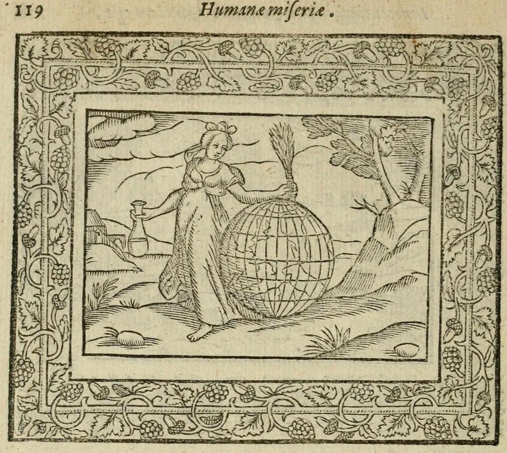 An illustration from Minerua Britanna, or, A garden of heroical deuises, furnished, and adorned with emblemes and impresa's of sundry natures : newly devised, moralized, and published, 1612, leaf 143