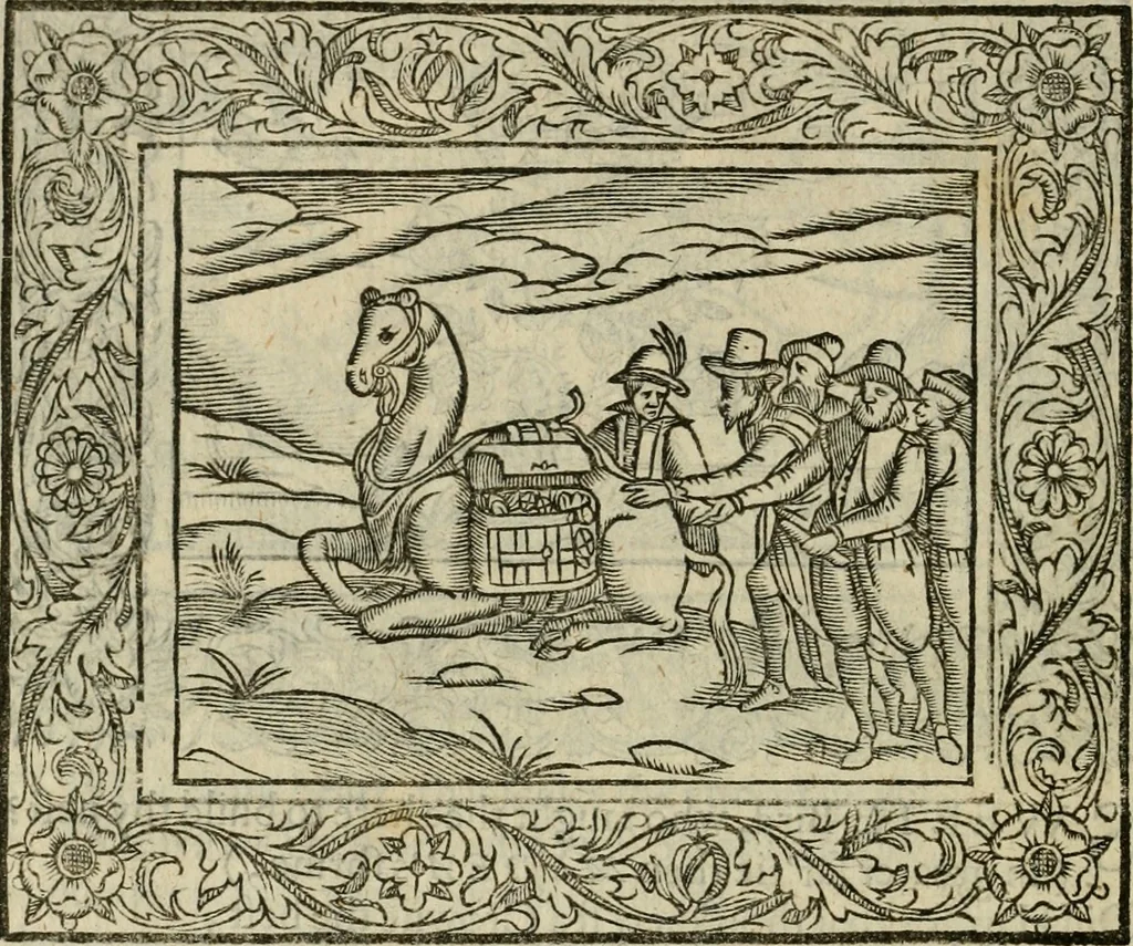 An illustration from Minerua Britanna, or, A garden of heroical deuises, furnished, and adorned with emblemes and impresa's of sundry natures : newly devised, moralized, and published, 1612, leaf 149