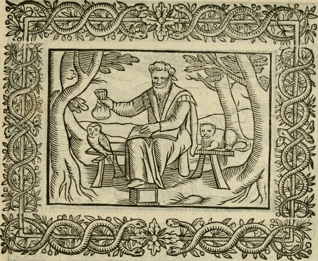An illustration from Minerua Britanna, or, A garden of heroical deuises, furnished, and adorned with emblemes and impresa's of sundry natures : newly devised, moralized, and published, 1612, leaf 150