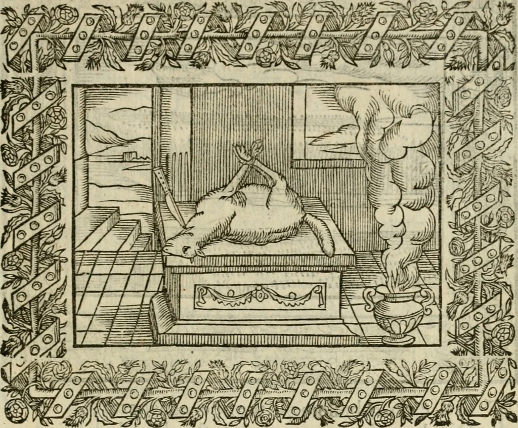 An illustration from Minerua Britanna, or, A garden of heroical deuises, furnished, and adorned with emblemes and impresa's of sundry natures : newly devised, moralized, and published, 1612, leaf 154