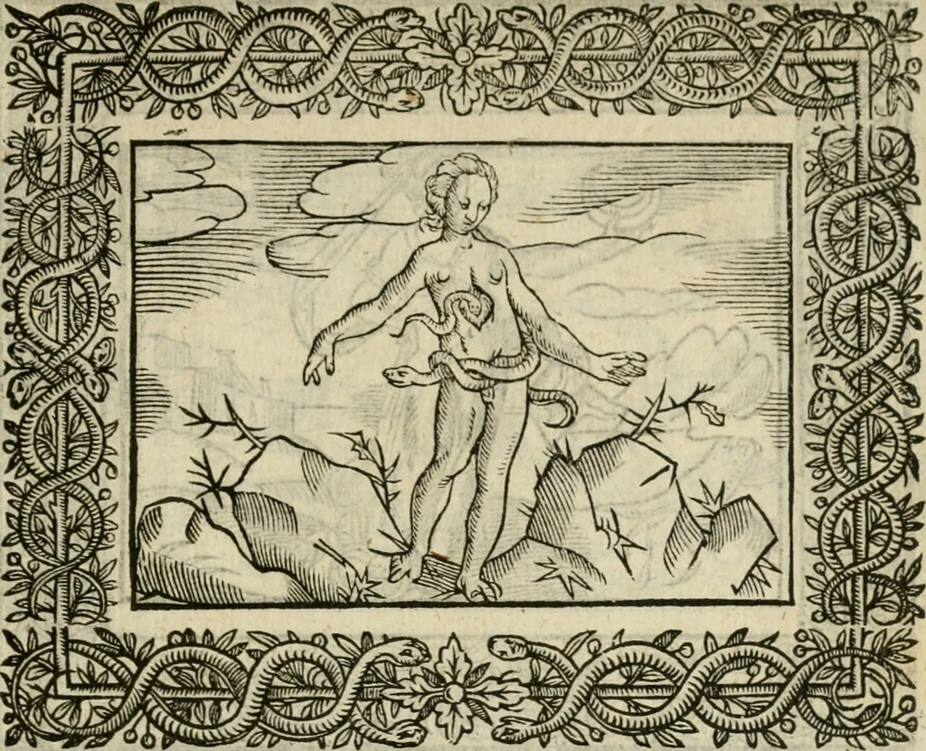 An illustration from Minerua Britanna, or, A garden of heroical deuises, furnished, and adorned with emblemes and impresa's of sundry natures : newly devised, moralized, and published, 1612, leaf 170