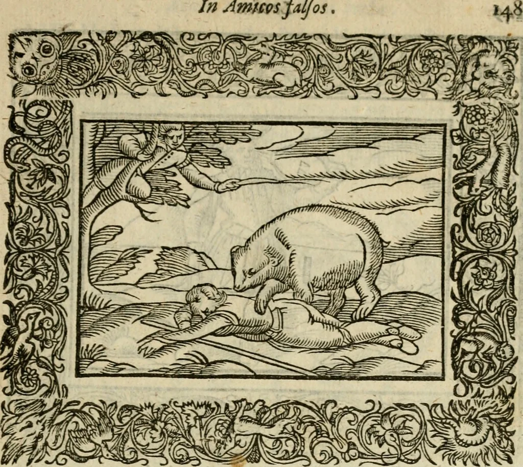 An illustration from Minerua Britanna, or, A garden of heroical deuises, furnished, and adorned with emblemes and impresa's of sundry natures : newly devised, moralized, and published, 1612, leaf 172