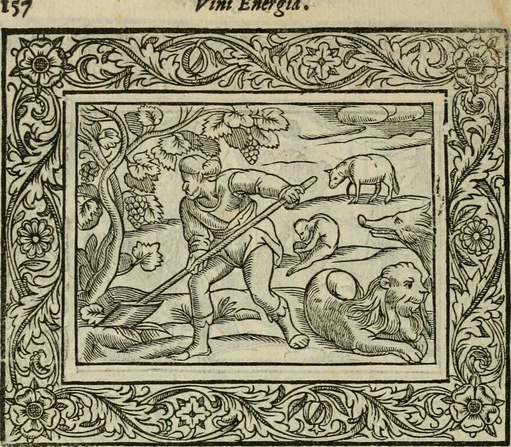 An illustration from Minerua Britanna, or, A garden of heroical deuises, furnished, and adorned with emblemes and impresa's of sundry natures : newly devised, moralized, and published, 1612, leaf 181