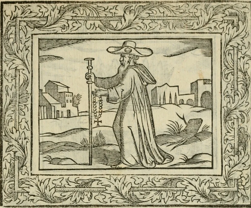 An illustration from Minerua Britanna, or, A garden of heroical deuises, furnished, and adorned with emblemes and impresa's of sundry natures : newly devised, moralized, and published, 1612, leaf 222