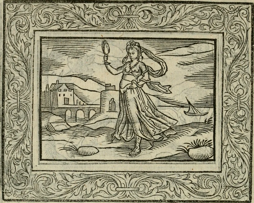 An illustration from Minerua Britanna, or, A garden of heroical deuises, furnished, and adorned with emblemes and impresa's of sundry natures : newly devised, moralized, and published, 1612, leaf 25