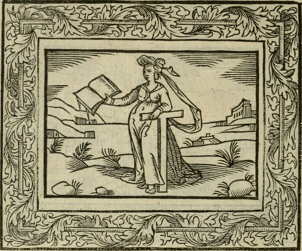 An illustration from Minerua Britanna, or, A garden of heroical deuises, furnished, and adorned with emblemes and impresa's of sundry natures : newly devised, moralized, and published, 1612, leaf 27