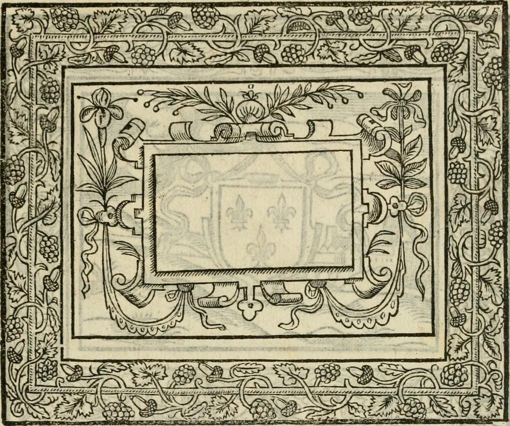 An illustration from Minerua Britanna, or, A garden of heroical deuises, furnished, and adorned with emblemes and impresa's of sundry natures : newly devised, moralized, and published, 1612, leaf 34