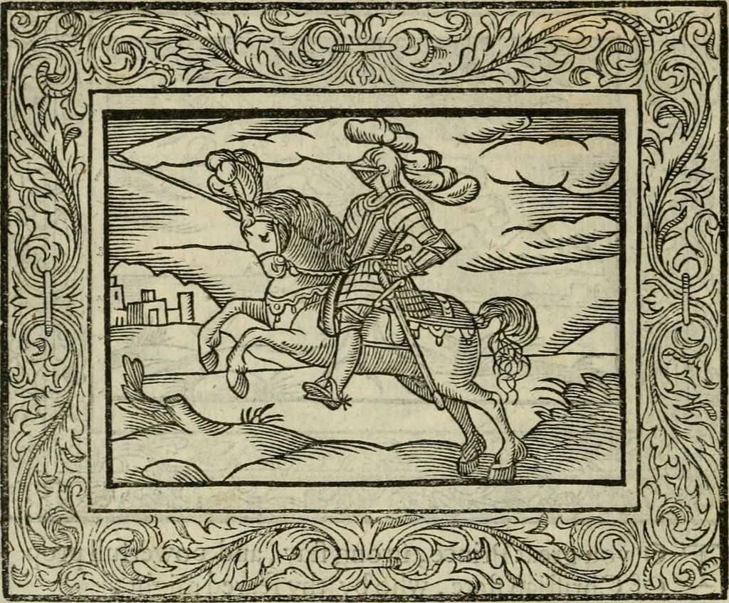 An illustration from Minerua Britanna, or, A garden of heroical deuises, furnished, and adorned with emblemes and impresa's of sundry natures : newly devised, moralized, and published, 1612, leaf 37