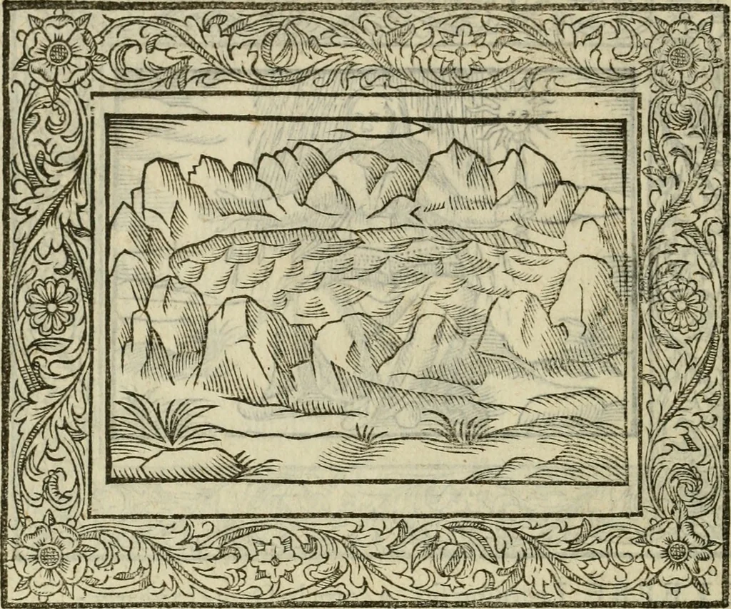 An illustration from Minerua Britanna, or, A garden of heroical deuises, furnished, and adorned with emblemes and impresa's of sundry natures : newly devised, moralized, and published, 1612, leaf 47