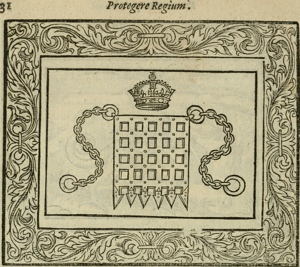 An illustration from Minerua Britanna, or, A garden of heroical deuises, furnished, and adorned with emblemes and impresa's of sundry natures : newly devised, moralized, and published, 1612, leaf 51
