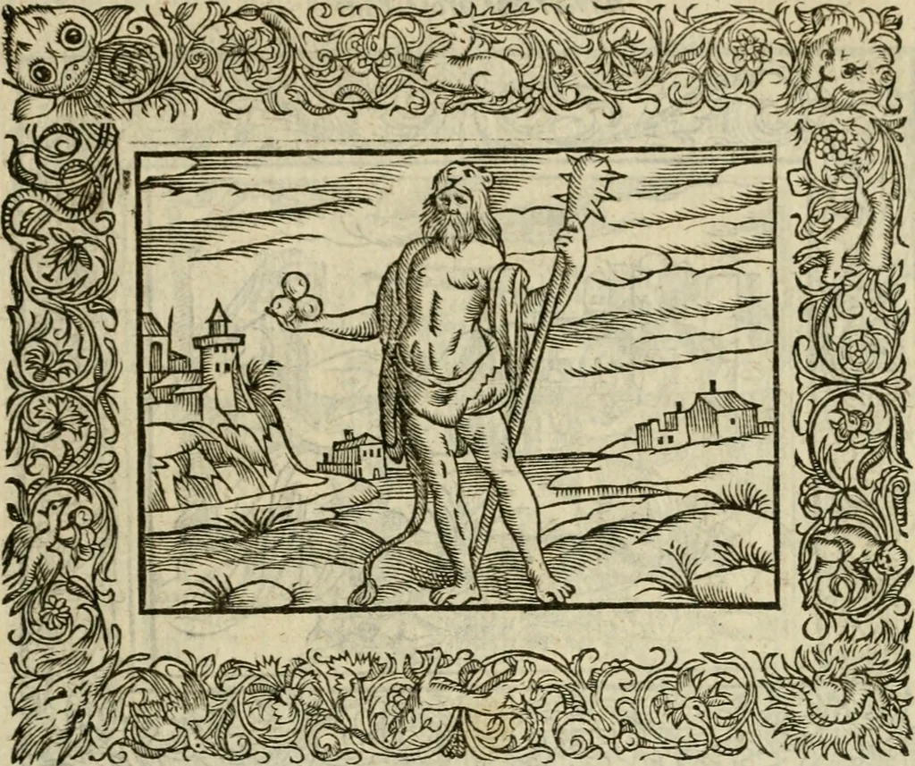 An illustration from Minerua Britanna, or, A garden of heroical deuises, furnished, and adorned with emblemes and impresa's of sundry natures : newly devised, moralized, and published, 1612, leaf 56