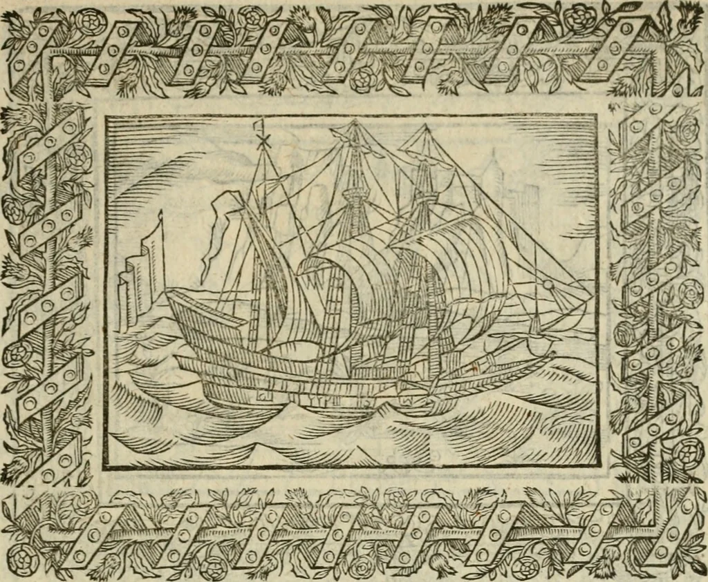An illustration from Minerua Britanna, or, A garden of heroical deuises, furnished, and adorned with emblemes and impresa's of sundry natures : newly devised, moralized, and published, 1612, leaf 74