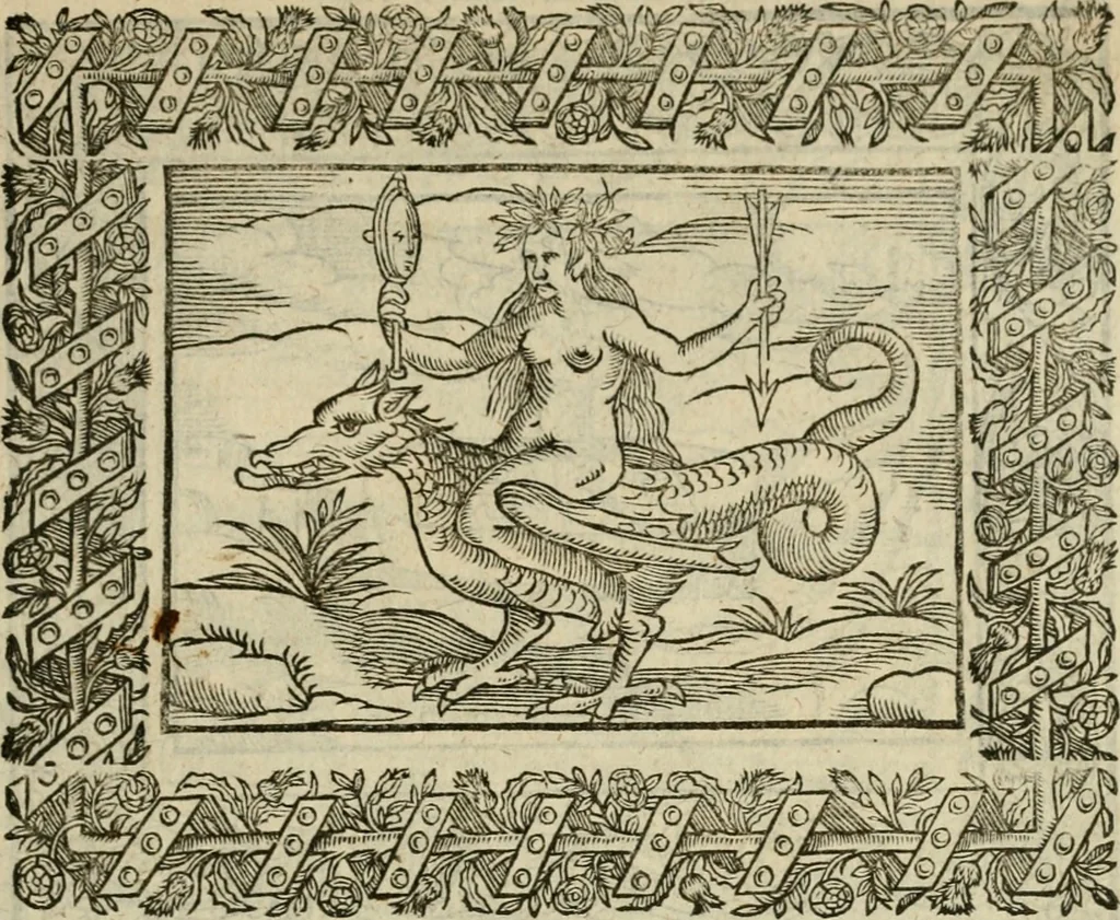 An illustration from Minerua Britanna, or, A garden of heroical deuises, furnished, and adorned with emblemes and impresa's of sundry natures : newly devised, moralized, and published, 1612, leaf 78