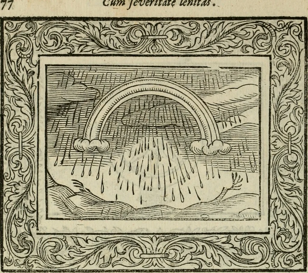 An illustration from Minerua Britanna, or, A garden of heroical deuises, furnished, and adorned with emblemes and impresa's of sundry natures : newly devised, moralized, and published, 1612, leaf 97