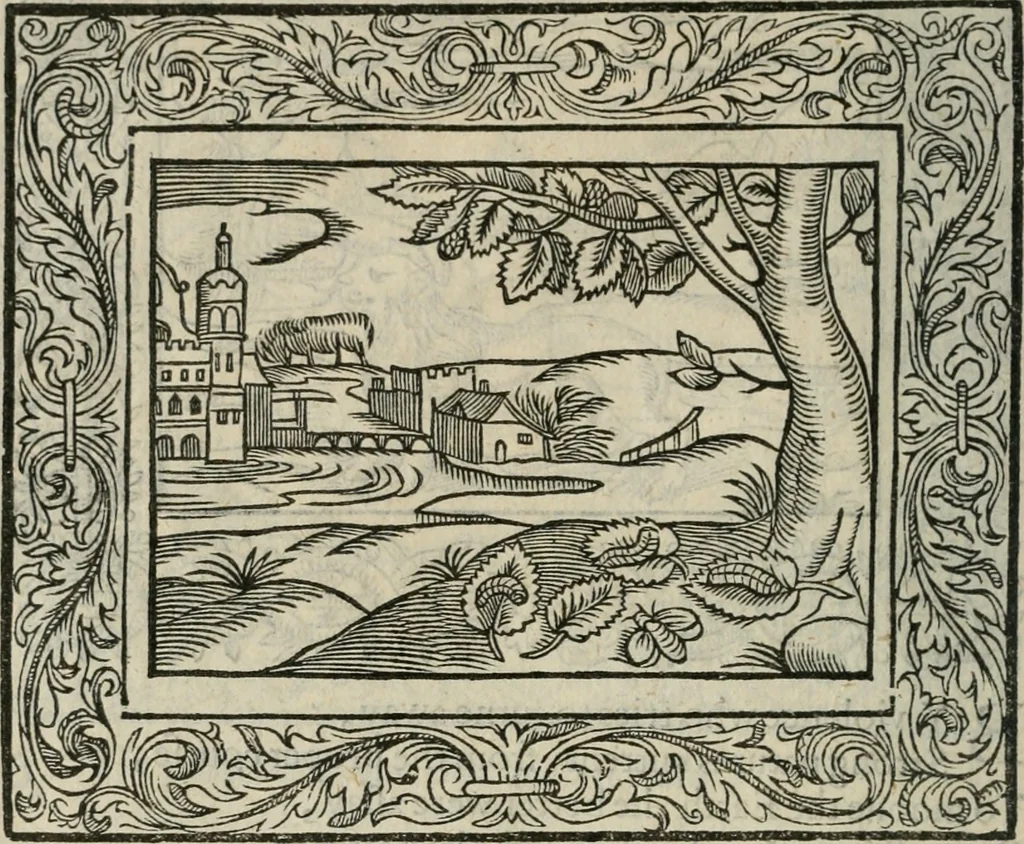 An illustration from Minerua Britanna, or, A garden of heroical deuises, furnished, and adorned with emblemes and impresa's of sundry natures,, 1612, leaf 115