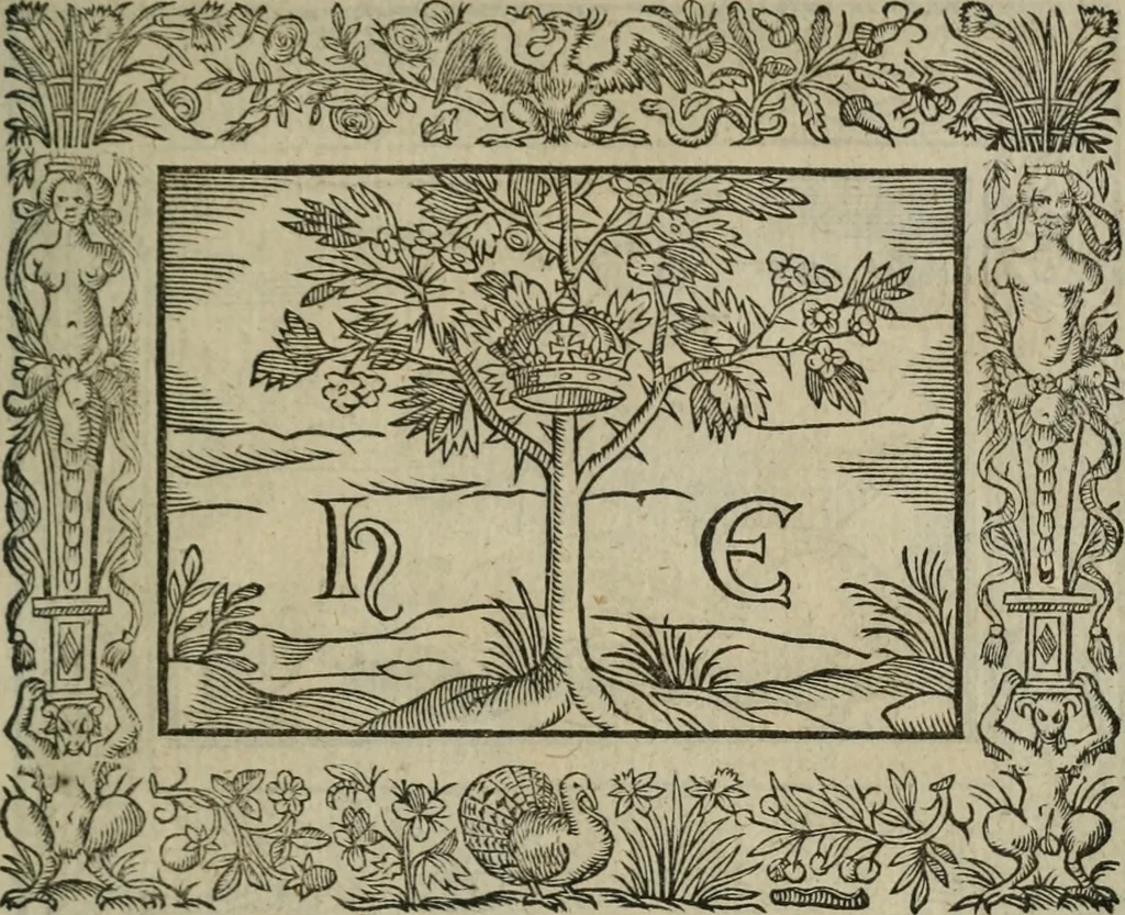 An illustration from Minerua Britanna, or, A garden of heroical deuises, furnished, and adorned with emblemes and impresa's of sundry natures,, 1612, leaf 116
