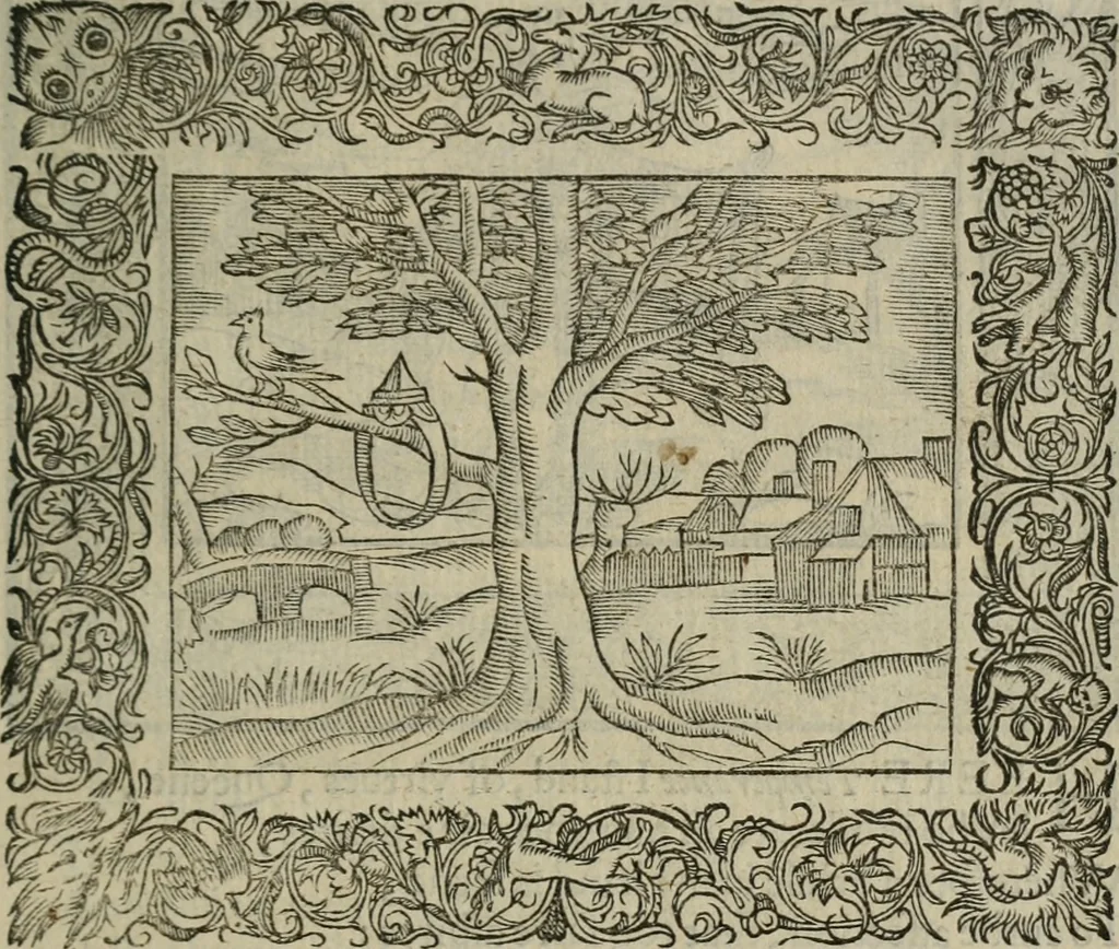 An illustration from Minerua Britanna, or, A garden of heroical deuises, furnished, and adorned with emblemes and impresa's of sundry natures,, 1612, leaf 118