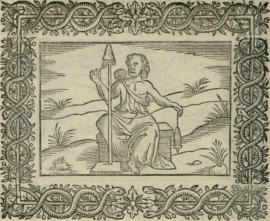 An illustration from Minerua Britanna, or, A garden of heroical deuises, furnished, and adorned with emblemes and impresa's of sundry natures,, 1612, leaf 121