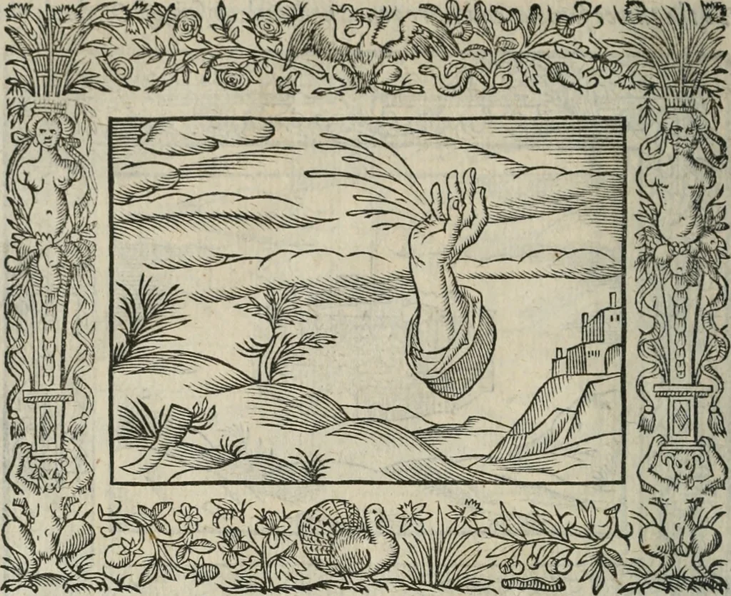 An illustration from Minerua Britanna, or, A garden of heroical deuises, furnished, and adorned with emblemes and impresa's of sundry natures,, 1612, leaf 125