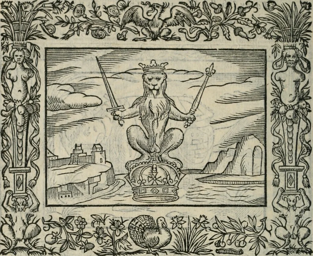 An illustration from Minerua Britanna, or, A garden of heroical deuises, furnished, and adorned with emblemes and impresa's of sundry natures,, 1612, leaf 137