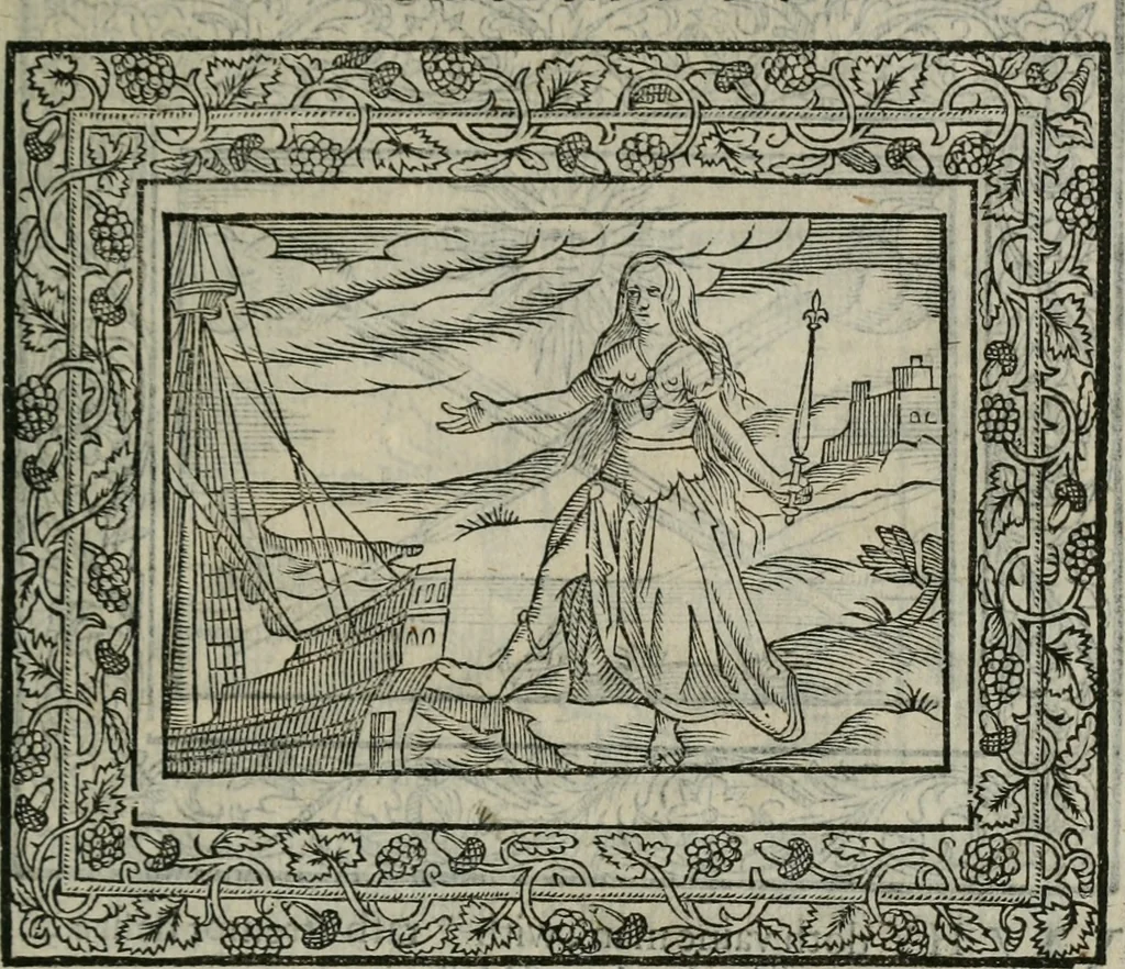 An illustration from Minerua Britanna, or, A garden of heroical deuises, furnished, and adorned with emblemes and impresa's of sundry natures,, 1612, leaf 138