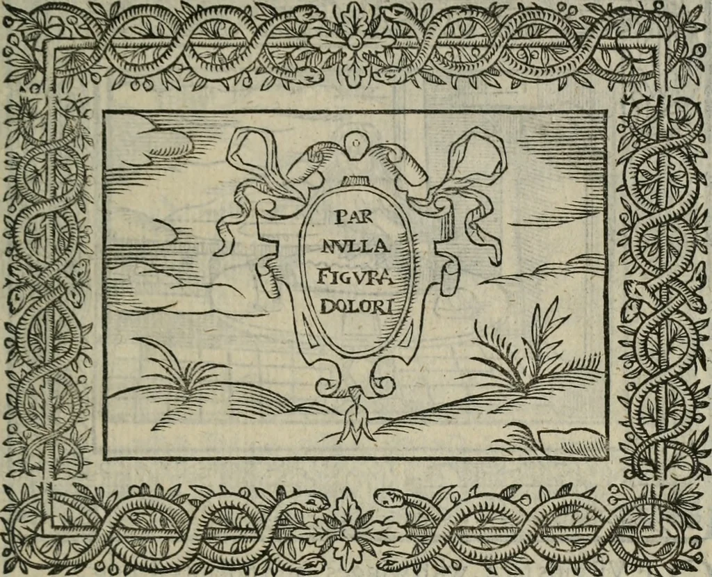 An illustration from Minerua Britanna, or, A garden of heroical deuises, furnished, and adorned with emblemes and impresa's of sundry natures,, 1612, leaf 144