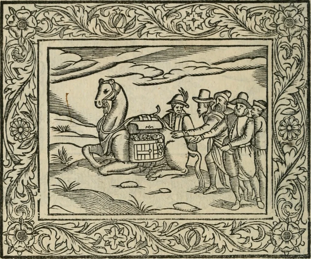 An illustration from Minerua Britanna, or, A garden of heroical deuises, furnished, and adorned with emblemes and impresa's of sundry natures,, 1612, leaf 155