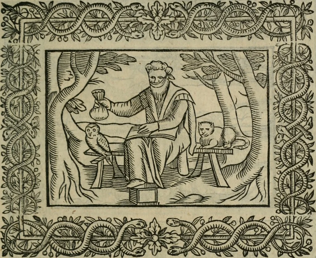 An illustration from Minerua Britanna, or, A garden of heroical deuises, furnished, and adorned with emblemes and impresa's of sundry natures,, 1612, leaf 156