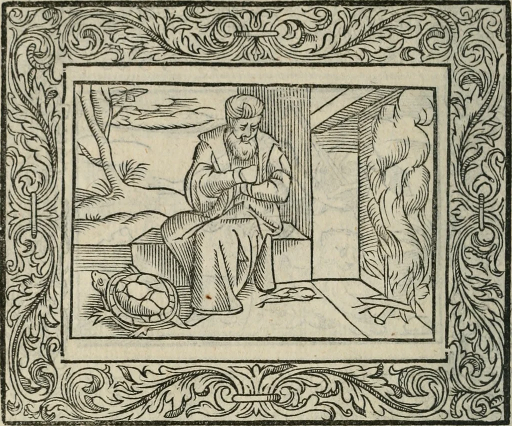 An illustration from Minerua Britanna, or, A garden of heroical deuises, furnished, and adorned with emblemes and impresa's of sundry natures,, 1612, leaf 159