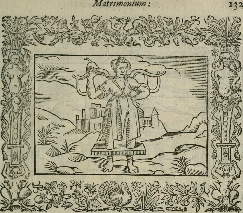 An illustration from Minerua Britanna, or, A garden of heroical deuises, furnished, and adorned with emblemes and impresa's of sundry natures,, 1612, leaf 162