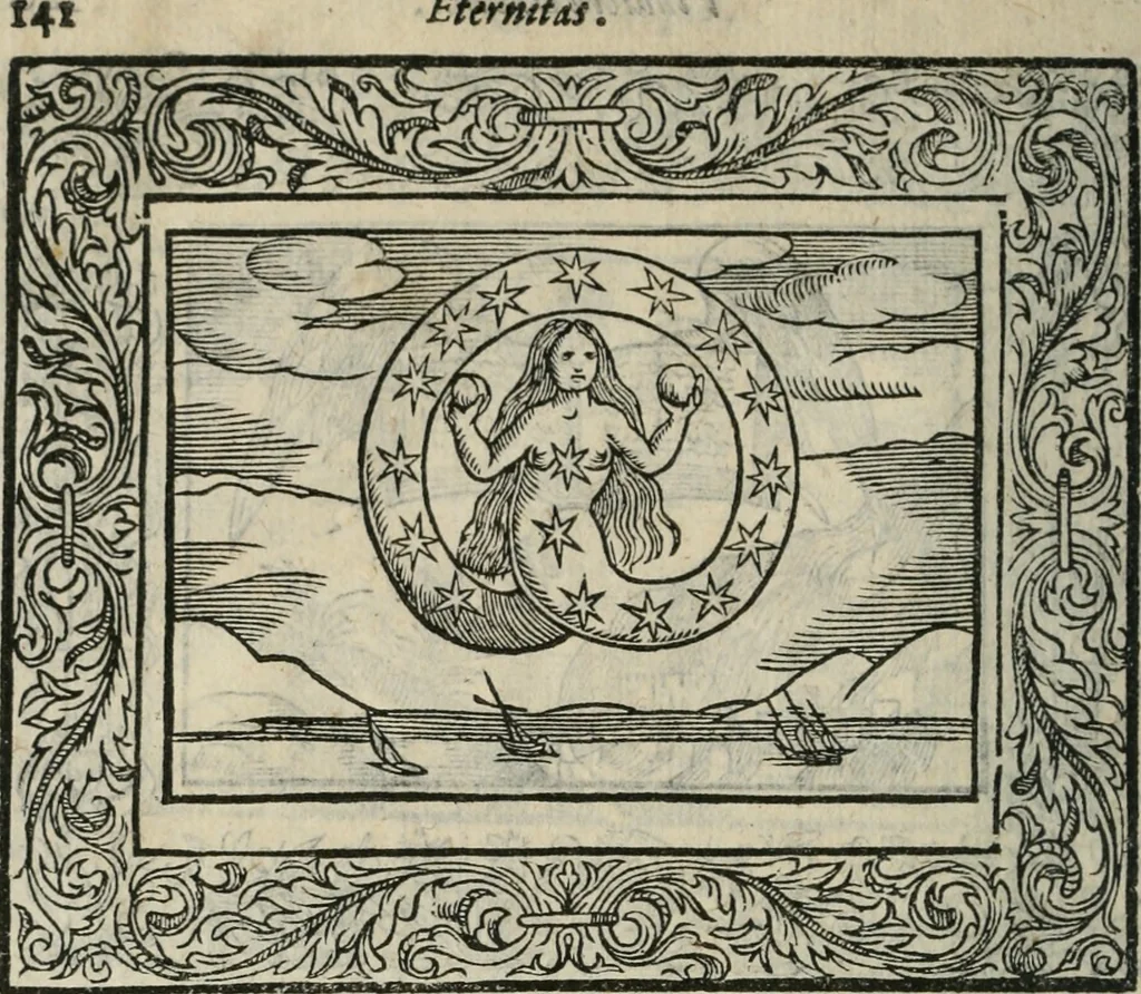 An illustration from Minerua Britanna, or, A garden of heroical deuises, furnished, and adorned with emblemes and impresa's of sundry natures,, 1612, leaf 171