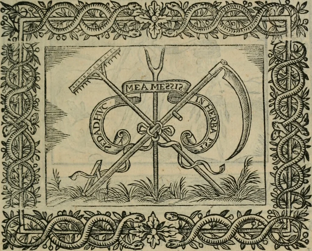 An illustration from Minerua Britanna, or, A garden of heroical deuises, furnished, and adorned with emblemes and impresa's of sundry natures,, 1612, leaf 180