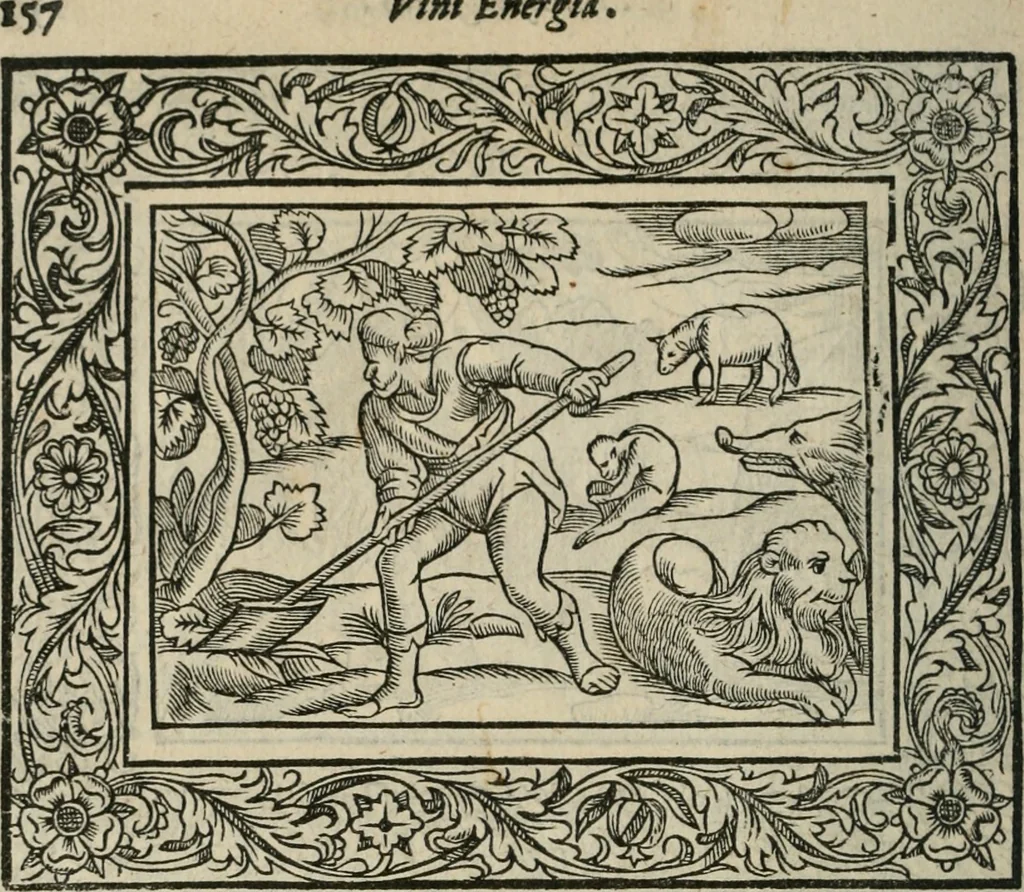 An illustration from Minerua Britanna, or, A garden of heroical deuises, furnished, and adorned with emblemes and impresa's of sundry natures,, 1612, leaf 187