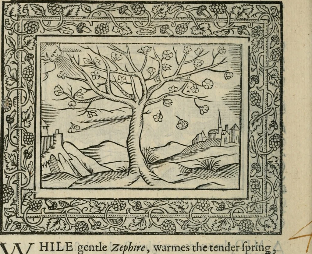 An illustration from Minerua Britanna, or, A garden of heroical deuises, furnished, and adorned with emblemes and impresa's of sundry natures,, 1612, leaf 189