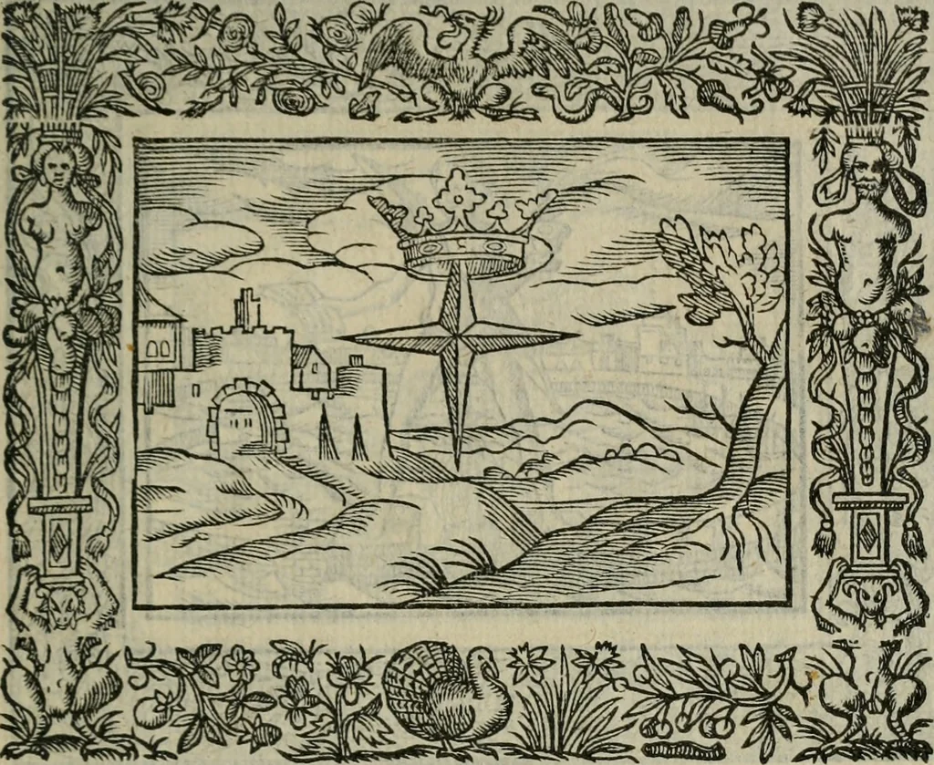 An illustration from Minerua Britanna, or, A garden of heroical deuises, furnished, and adorned with emblemes and impresa's of sundry natures,, 1612, leaf 190